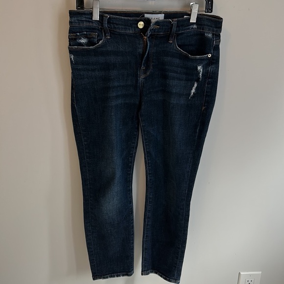 Frame Le Garçon Crop in Covant - Picture 3 of 9